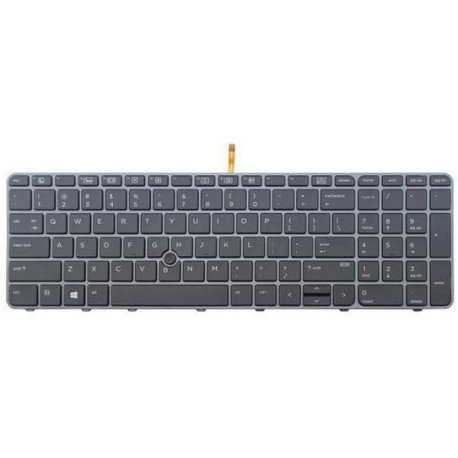 HP KYBD BL W/PT STK 15W-SE/FI (821157-B71)