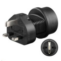 MicroConnect Universal adapter Schuko to UK (PETRAVEL1)