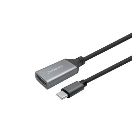 Vivolink Câble USB-C vers HDMI femelle 1m Noir