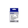 EPSON RUBAN LK-6WBA11 - GAINE THERMORETRACTABLE HST NOIR/BLANC D11/2,5 (C53S656902)