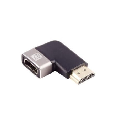 MicroConnect HDMI 8k 90° left angeled F-M 