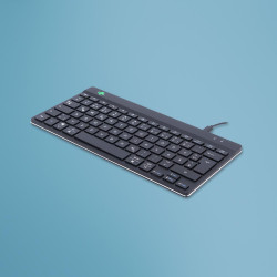 R-Go Tools R-Go Compact Break Keyboard QWERTZ (DE) (RGOCODEWDBL)
