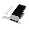 MicroConnect Network Card PCIe x8 X710-T4 