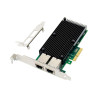 MicroConnect Network Card PCIe x4 X550-T2 