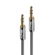Lindy 3m 3.5mm Audio Cable, Cromo Line (35323)