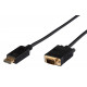 MicroConnect Displayport to VGA Cable 2m (DP-VGA-MM-200)