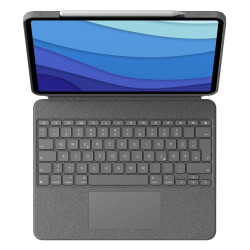 Logitech Accessoires informatiques Gris 920-010208 Combo Touch for iPad Pro 12,9"