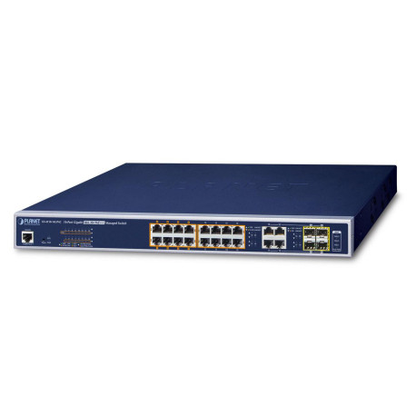 Planet IPv6/IPv4, 16-Port Managed (GS-4210-16UP4C)