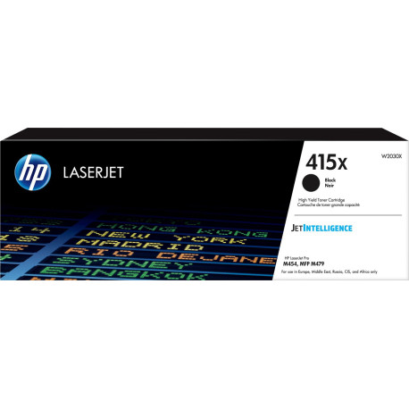 HP 415X Black LaserJet Toner (W2030X)