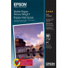  Epson Papier Blanc C13S041256 Matte Paper 50 Blatt Papier Photo, DIN A4, 167 g/m², 50 Feuilles, Papier Matt