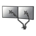 Neomounts DS70-250BL2, Dual Desk Mount 