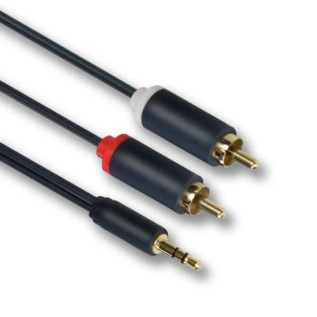 Mercodan PRO Minijack-RCA 2.0m, ULTRA 
