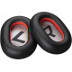 HP Voyager 8200 Black Leatherette Ear Cushions (2 Pieces)