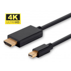 MicroConnect 4K Mini Displayport to HDMI (MDPHDMI2B-4K)