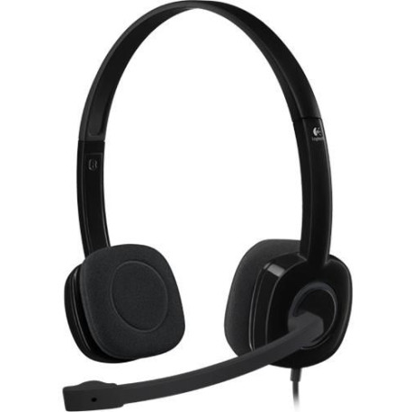 Logitech H151 Stereo Headset Wired (981-000587)