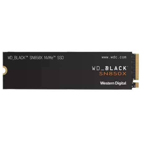 Western Digital Black SN850X M.2 4000 GB PCI Express 4.0 NVMe (WDS400T2X0E)