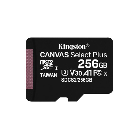 Kingston 256GB MICROSDXC CANVAS SELECT (SDCS2/256GBSP)