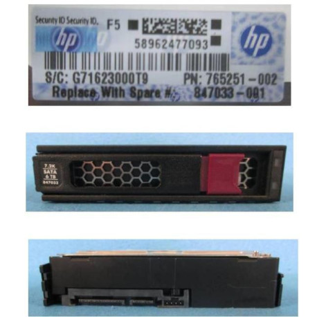 Hewlett Packard Enterprise DRV HDD 6TB 6G 7.2K 3.5 (847033-001)