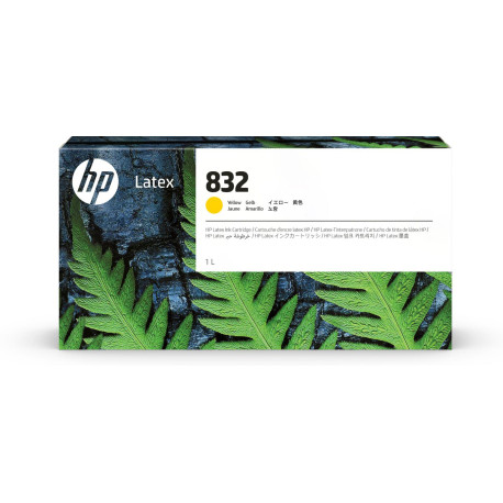 HP 832 1L Yellow Latex Ink 