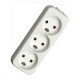 Mercodan Power strip 3 outlets 