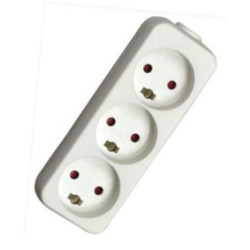 Mercodan Power strip 3 outlets 