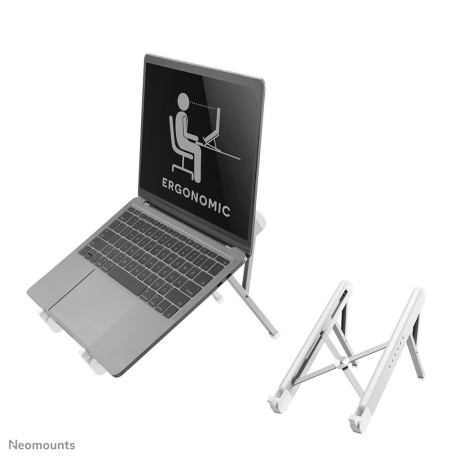 Neomounts Foldable Laptop Stand - Silver 