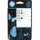 HP 932 Pack 4 cartouches d'encre noire/cyan/magenta/jaune authentiques