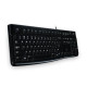 Logitech Keyboard K120 Ukrainian black (920-002643)