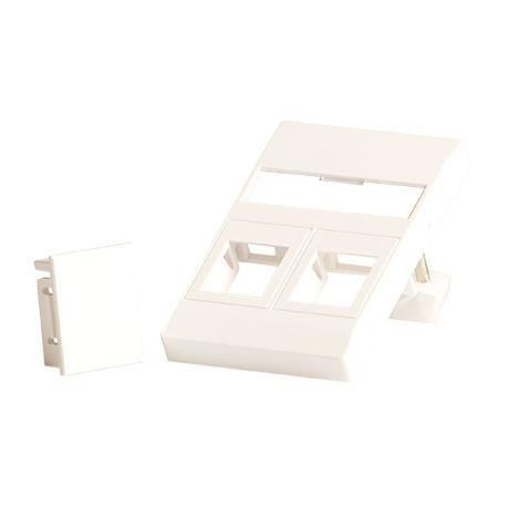 Lanview Plaque murale pour 2 x keystone