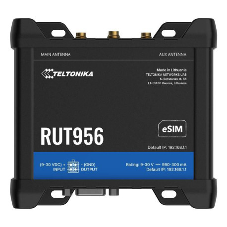Teltonika Networks RUT956 (EU) 4G LTE ROUTER 