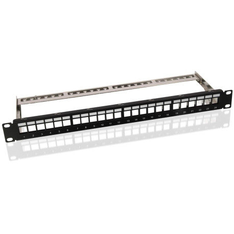 MicroConnect CAT6 24 port 19 Patch Panel, (PP-027)