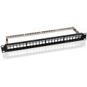 MicroConnect CAT6 24 port 19 Patch Panel, (PP-027)