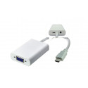 MicroConnect Adapter HDMI - VGA M/F, White (HDMVGA2)