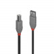 Lindy USB2.0 Type A to B Cable. Anthra Line. 1.0m (36672)