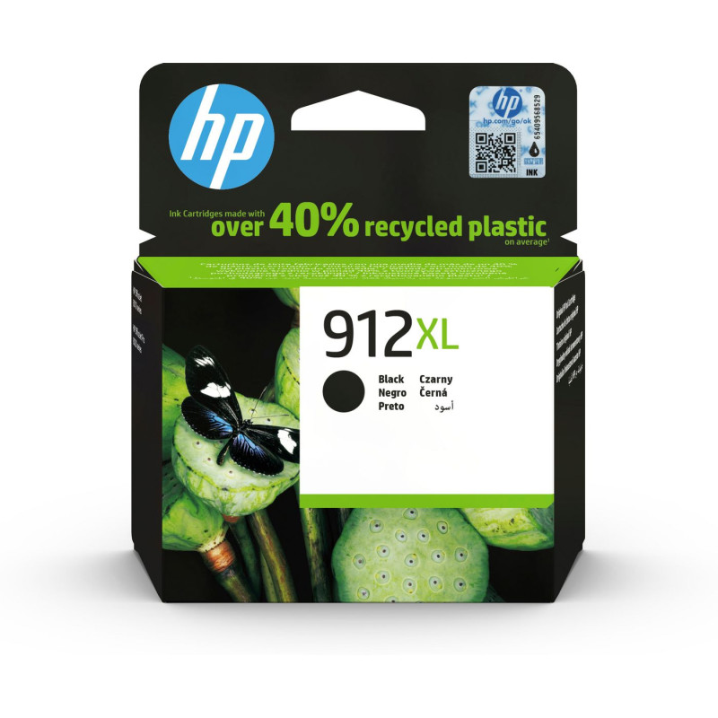 Cartouche d'encre HP 912XL (3YL84AE) noir - cartouche d'encre