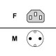 FUJITSU CABLE SECTEUR (F). 1.8M. GRIS (T26139-Y1740-L10)