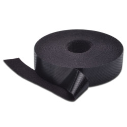 MicroConnect Velcro Tape, 10m, Black (CABLETAPE)