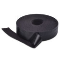 MicroConnect Velcro Tape, 10m, Black (CABLETAPE)