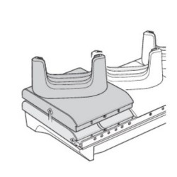Zebra TC53/TC58 CRADLE CUP, 1 USER 