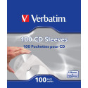 Verbatim Pack de 100 pochettes CD (Papier) (49976)