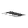 HP Top Cover W/Keyboard CP+PS BL 