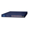 Planet 24-Port 10/100/1000T 802.3at (GSW-2620VHP)