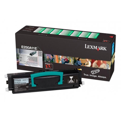  Lexmark Toner Noir(e) E250A11E ~3500 Pages