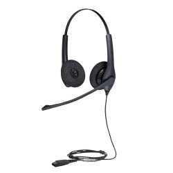 Jabra BIZ 1500 Duo Headset On-Ear Wired Quick Di.. (1519-0154)