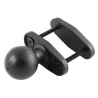 RAM Mounts BALL D-SIZE 2.25, FLAT 2.5 (RAM-D-247U-25)