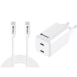 Sandberg AC Charger USB-C PD65W EU 3M (441-76)