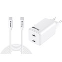 Sandberg AC Charger USB-C PD65W EU 3M (441-76)