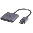 MicroConnect DisplayPort to 2x HDMI female 