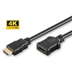 MicroConnect HDMI 2.0 Extension Cable, 1m 