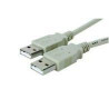 MicroConnect USB2.0 A-A 1,8m M-M, Grey (USBAA2)
